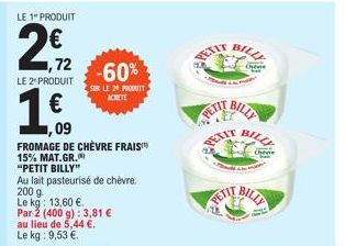 fromage de chèvre 