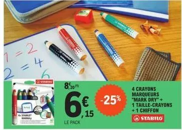 taille-crayons stabilo