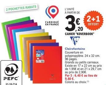 couverture clairefontaine