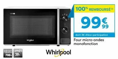 four micro-ondes whirlpool