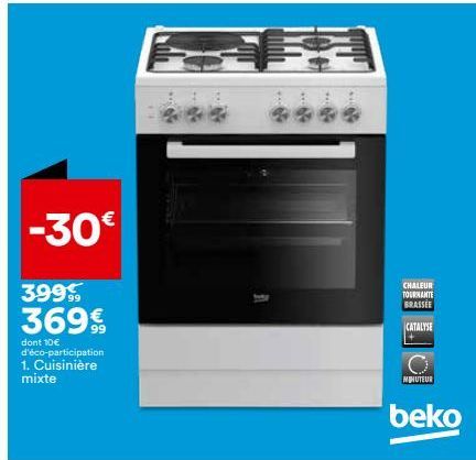 cuisinière Beko