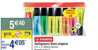 Promo Spéciale: Profitez du Prix Eurocora Déduit sur le Produit WHIG BOSS x8 de Stanio et Seabio Ross!