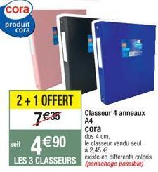 classeurs Cora