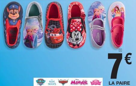 RENE NEDES  MINNIE  FROZEN  5  7€  LA PAIRE 