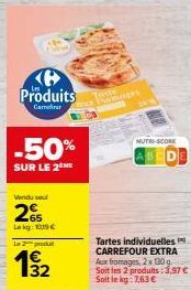 tartes Carrefour