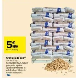 Pellet 15kg : le pellet à Prix Carrefour