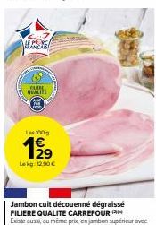 jambon cuit Carrefour