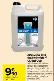 AdBlue® 5L avec Flexible Intégré dès 196 €: Réduisez le Taux de Gaz NOx!