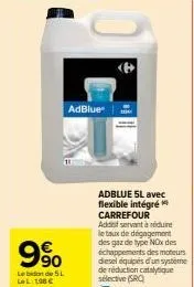 adblue® 5l avec flexible intégré dès 196 €: réduisez le taux de gaz nox!