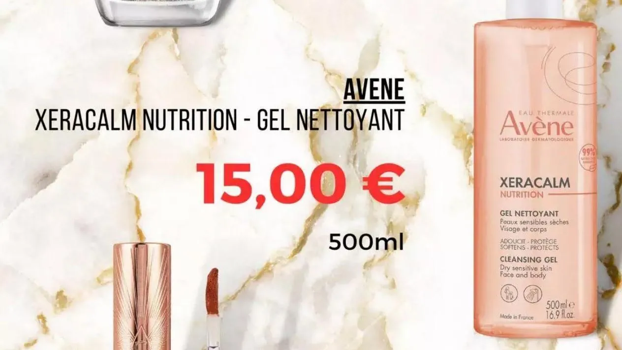 avene xeracalm nutrition - grl nettoyant 