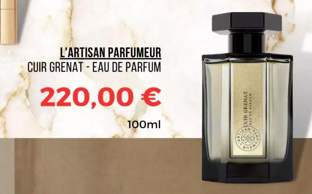 L`artisan parfumeur cuir grenat - eau de parfum