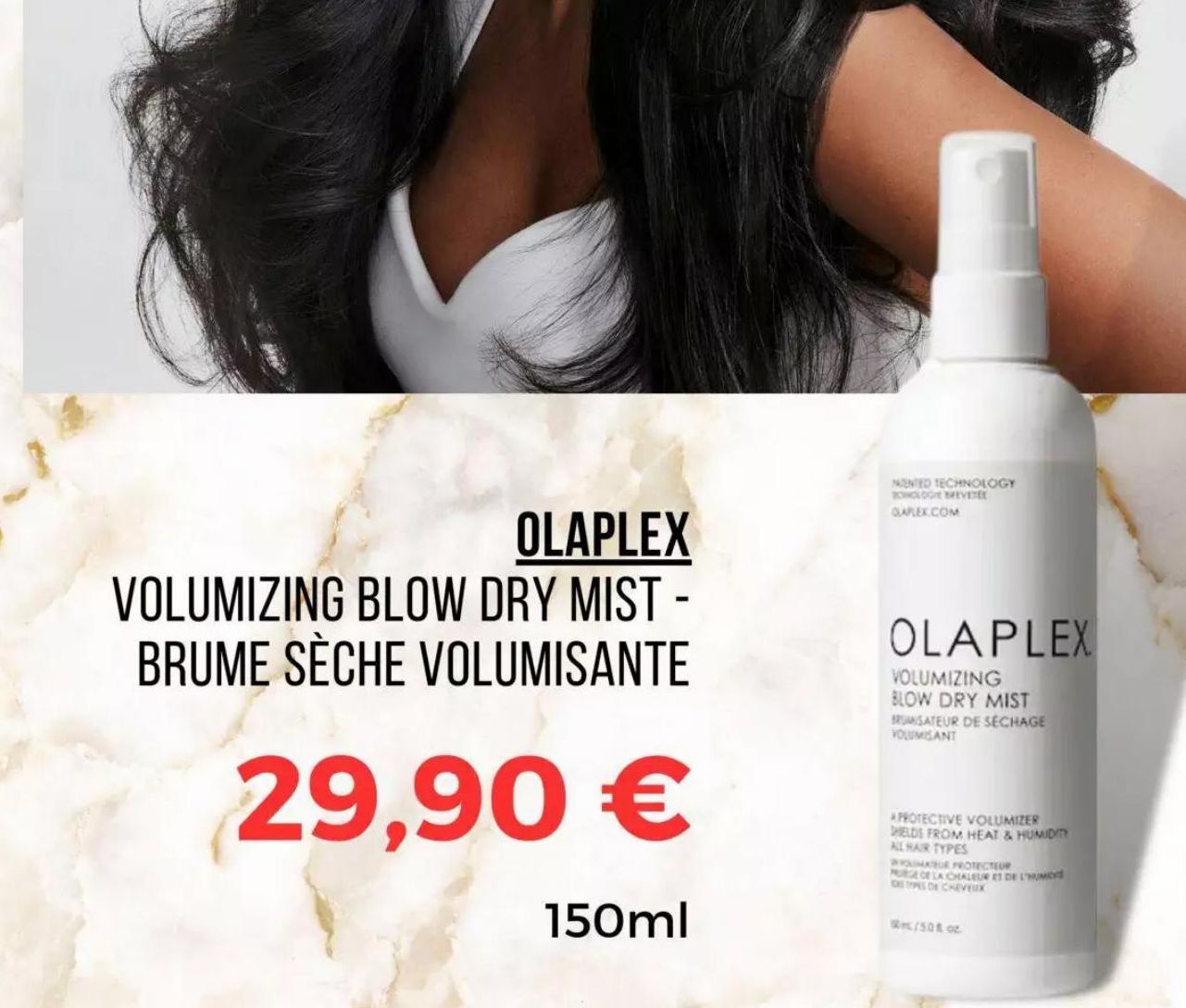 Olaplex volumizing blow dry mist - brume seche volumisante