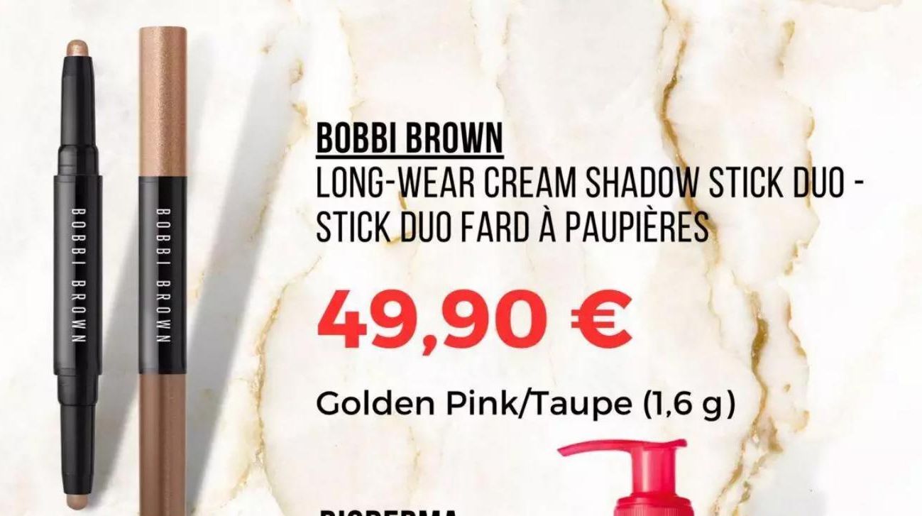 Bobbi Brown long-wear cream shadow stick duo -  stick duo fard à paupières