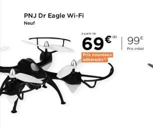 dr eagle wi-fi - promo adhérents : 69 € au lieu de 99 € - neuf & 2 offerts !