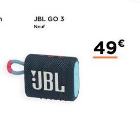 JBL GO 3 Neuf  JBL  49€ 
