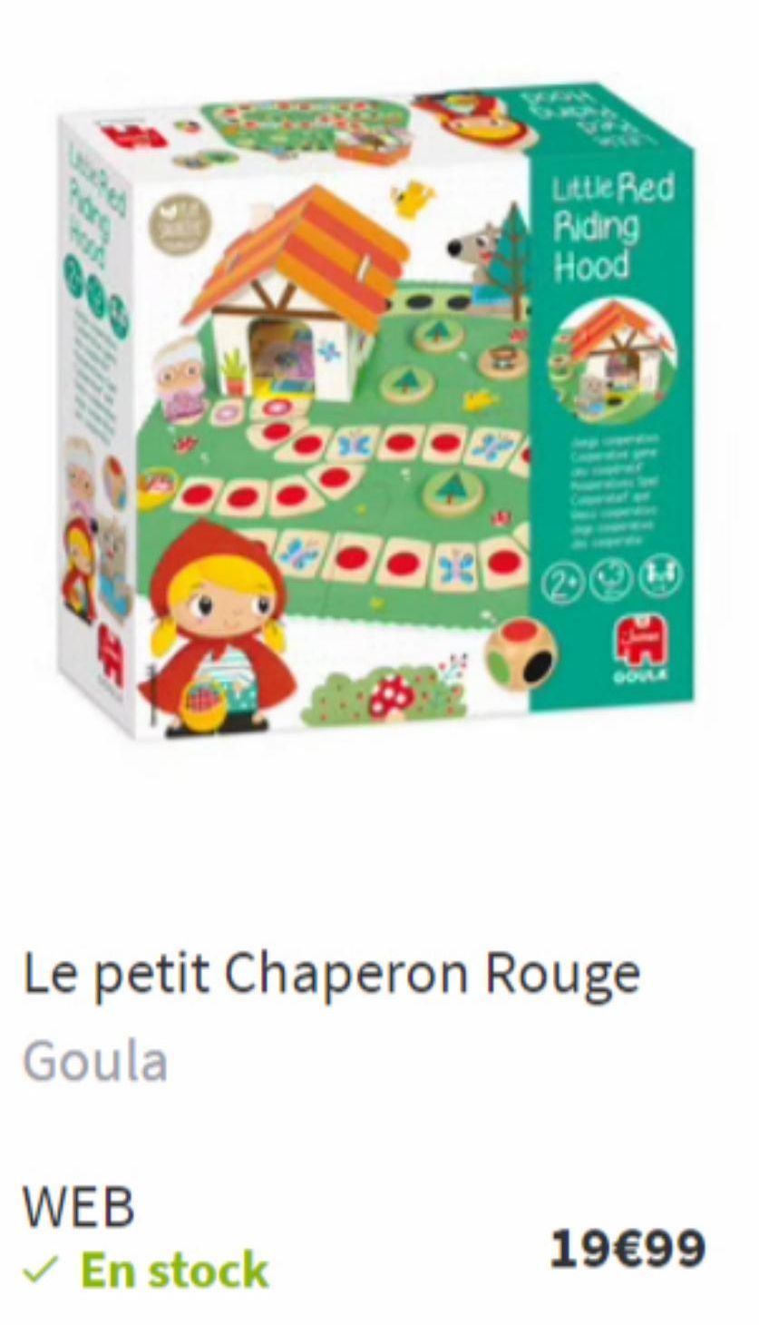 Le petit Chaperon Rouge 