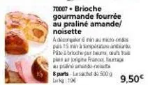 pili & broche pur taum aux pralinés franc 500g - 9,50€ - 70007 adiong 6 namic dis pas 15 à spaania.
