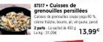 Cuisses de Grenouilles Persillées : Offre Spéciale - 13,99€ seulement - 450g Lasat.