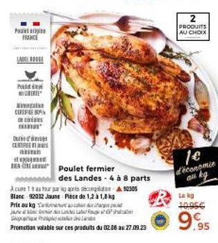 poulet fermier Label 5