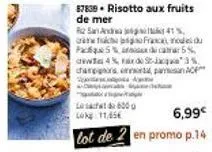 600  lokg: 11,65€  6,99€  lot de 2 en promo p.14 