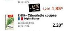 ciboulette 