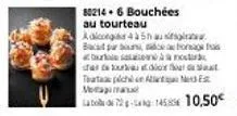 économisez 10,50€ sur votre assortiment de bouchées au tourteau adicongs 4 à 5h au bact par solo out fromage tras thata pichl on a maga labod!