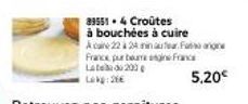 bouchées Fa