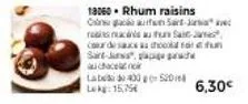 dégustez l'ogun sat-man sai, rhum raisins avec sauce a hooldu sart-jus ! promo 15,79€ + 6,30€. labd 400 520 lekg.