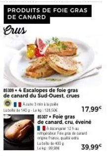 foie gras de canard 