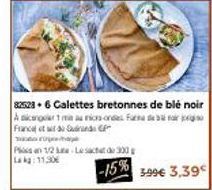 Offre Spéciale : Les Galettes Bretonnes de Blé Noir à 3,39€ - 15% de Remise sur Acangeler1m!