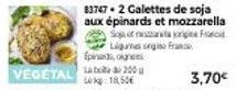 VEGETAL  3,70€ 