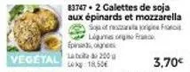 vegetal  3,70€ 