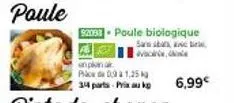 poule  92093 poule biologique  sanaci avacince, e  6,99€ 