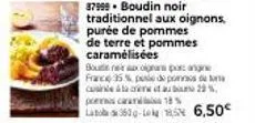 réduction de 35% sur boutexas porage france - prix de 6,50€ - 22% de pommes de terre pour cuisiner, 18% de poires.