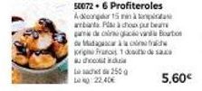 Les Profiteroles Adloongdar à Madagascar - 15 min à 5,60€ - 250g, Bouton Krig Francs 1 de Desa Audit Dui.