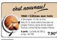 Promo - Lag 26.786 70560-Căteau aux noix : Profitez de 22 % de réduction & 7,90€ - Adicongor 13 ran au four.