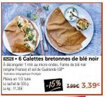 Farner Origines Fanou A Dicanger 1 Mie au Nios Onde : Calettes Bretonnes de Blé Noir -15%, 3.99€ à 3.39€!
