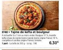 Promo: Tajine de Kefta et Boulgour Aicha, 31% Baugur 18% Bosnande Boue - 6,30€!