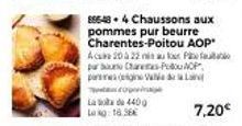 Chaussons aux pommes pur beurre Charentes-Poitou AOP Aca : Promo 20-22% - 440 g - 16,36€.