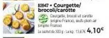 83547-courgette/ brocoli/carotte  cour brocolita france and pla 