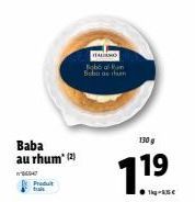 baba au rhum 