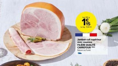 jambon cuit Carrefour