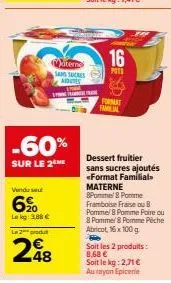 fruitier materne