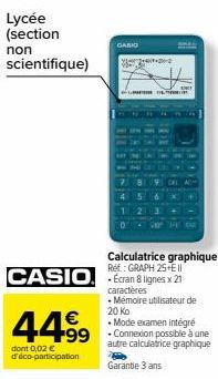 calculatrice Casio