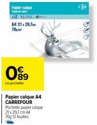 papier Carrefour