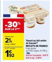 lait entier Reflets de France
