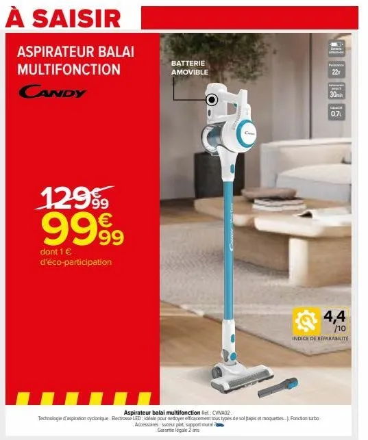 aspirateur balai 