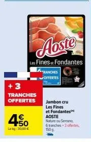 jambon aoste