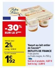lait entier Reflets de France