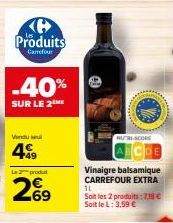 vinaigre balsamique Carrefour